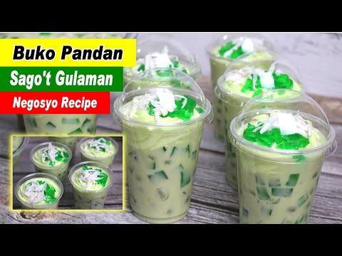 buko-pandan-sago't-gulaman-recipe-|-buko-pandan-drink