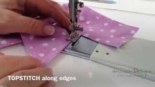 Terrys Tips: How To Turn and Topstitch Ties