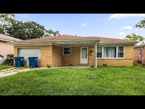 1621 Ingrid Lane, Chicago Heights, IL home video tour