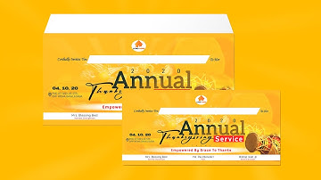 Envelope Design for Churches with Photoshop and Illustrator