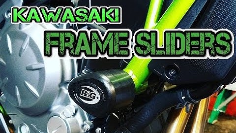2017 Kawasaki Z650: R&G Aero Style Frame Sliders