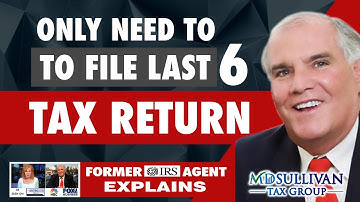 STOP THE WORRY If You Have Not File Back Tax Returns In Years, A EZ Way To Get Back In The System