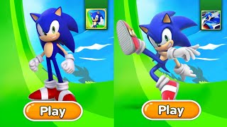 Sonic Dash Vs Sonic Team Racing - Gameplay Speed Battle - Apple Arcade - iOS Gameplay screenshot 5