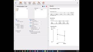 Related-Samples t-tests in JASP