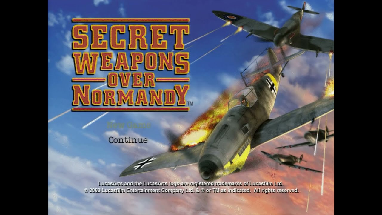Secret Weapons Over Normandy (PS2) - Mission 1: Dunkirk [Hard