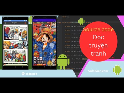 Video Source code app đọc truyện tranh đơn giản sử dụng csdl sqlite - youtube
