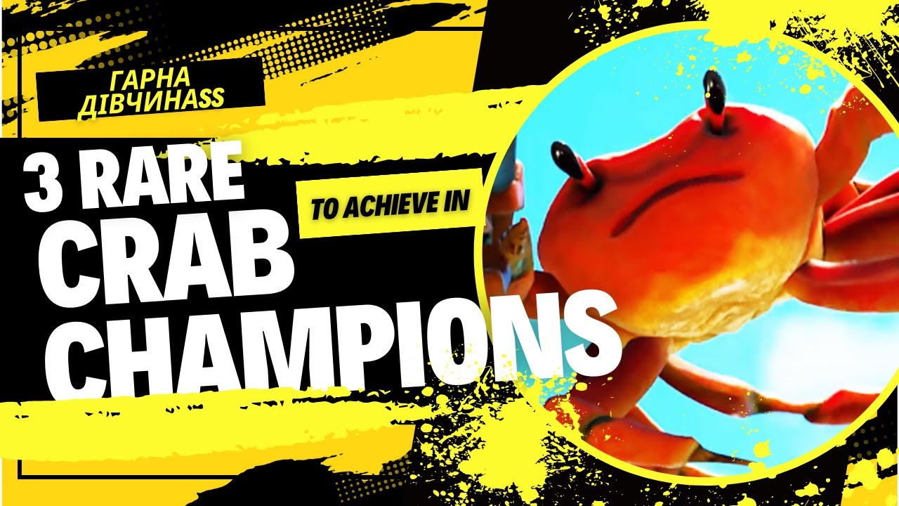 3 RARE ACHIEVEMENTS IN CRAB CHAMPIONS + INSANE AMOUNT OF CHESTS YouTube