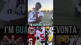 For a full scholarship lock up ONE of these CFB WRS DeVonta Smith, Garrett Wilson, or Ja’Marr Chase