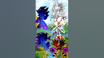 Omnipotent Sonic and Omnipotent Shadow vs all characters Sonic #shorts