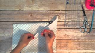 Creating Bias Tape from a Square Piece of Fabrics by Create Kids Couture