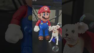 super Mario with Superdog is friends 🧡 my fvrt toys and action figures