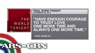 Final Word - November 8, 2019 | ANC