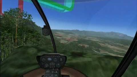 Flying helicopter in FSX using mouse and keyboard