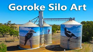 Goroke Silo Art