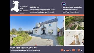 Property For Sale Stunning 4 Bedroom House In Newport, Cardigan Bay