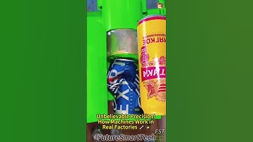 Unbelievable Precision! How Machines Work in Real Factories 🔧✨