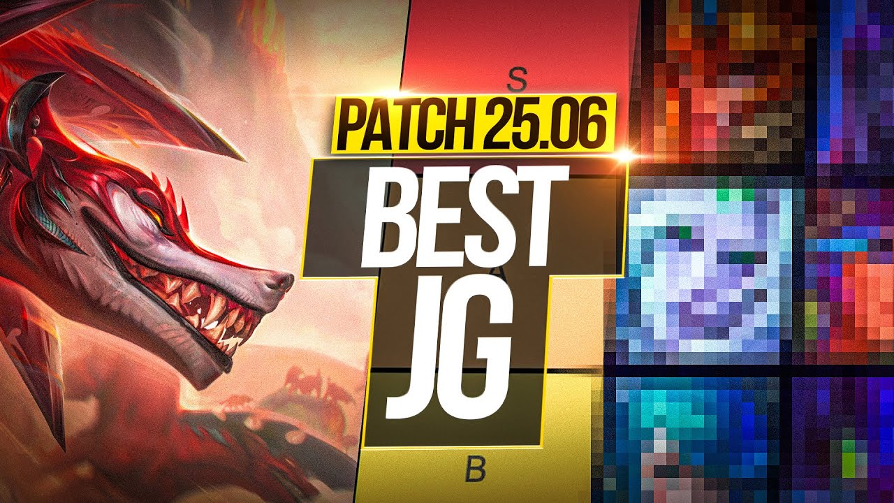 The Most ACCURATE JUNGLE TIERLIST For Patch 25.06