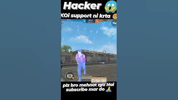 Cs ranked game hacker 😱 in my game ☠️ 1 vs 4 clutch hacker 😳 hacker in game #freefire #shorts