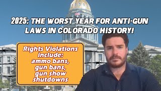 Colorado's Anti-Gun Agenda: Ian Escalante of RMGO Explains How Bad the 2025 Legislative Session Was!