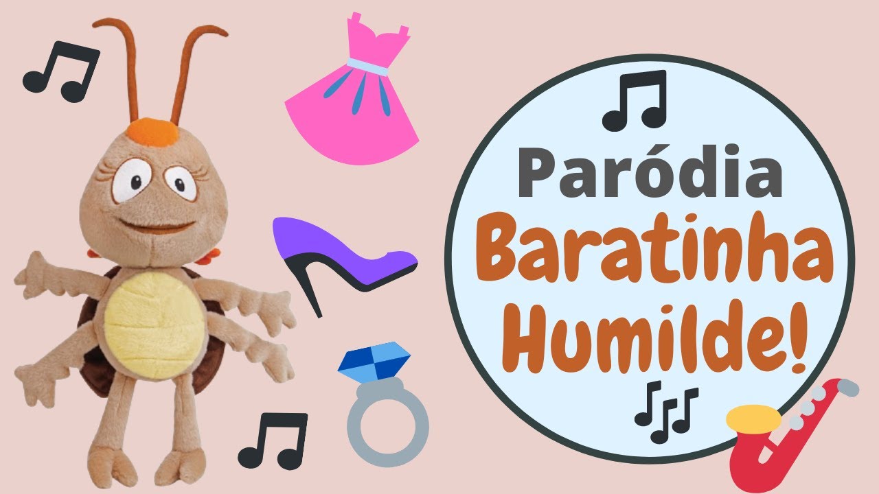 PARÓDIA A BARATA DIZ QUE TEM- PARA A BARATINHA HUMILDE- TROCANDO MENTIRA POR HUMILDADE - ENSINANDO!