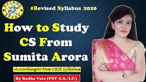 Sumita arora deleted topics for CS class 12th students Explained |According to CBSE Revised Syllabus