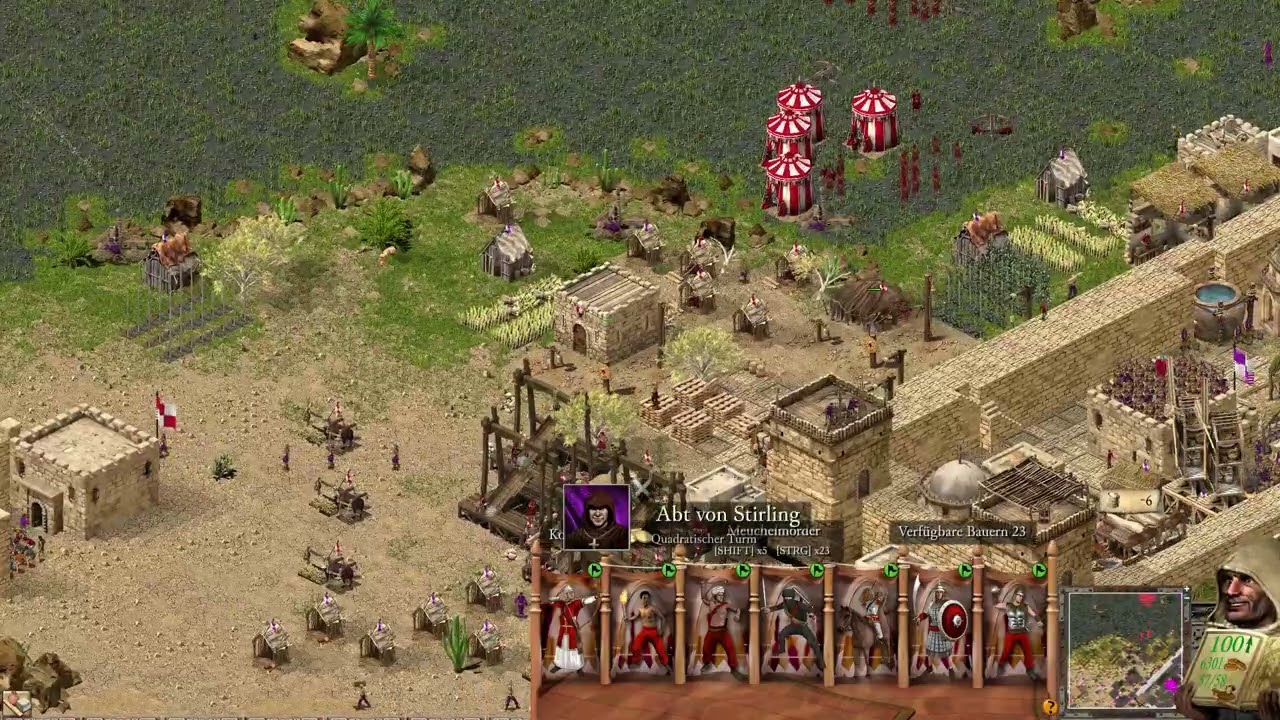 Stronghold Crusader Definitive Edition (Extreme Dfficulty) - 73. Circle of Enemies.