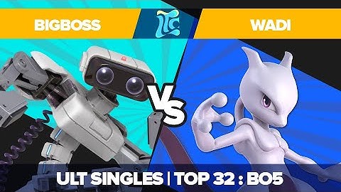 BigBoss vs WaDi - Ultimate Singles : Top 32 - Low Tide City | Rob vs Mewtwo