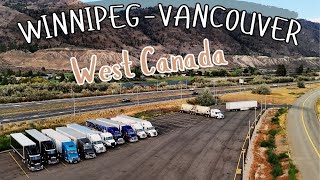 :  Winnipeg  - Vancouver. ,    