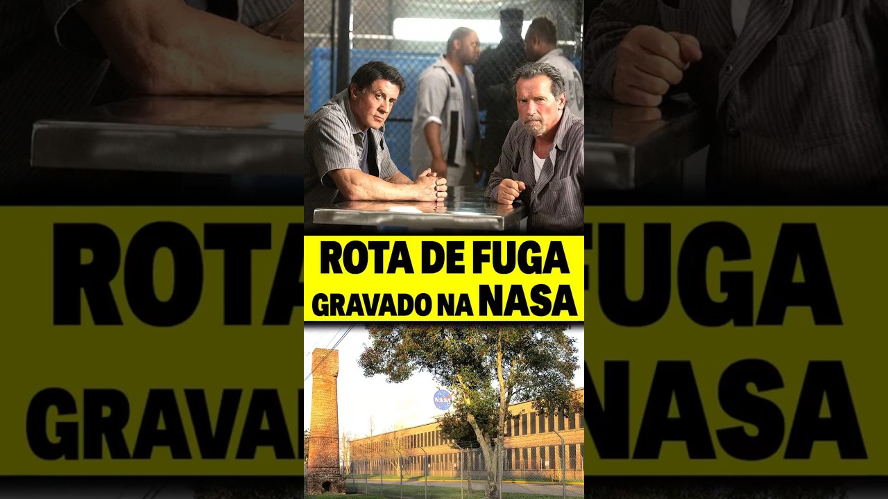 "ROTA DE FUGA" FOI FILMADO NA NASA E O SET FOI INVADIDO