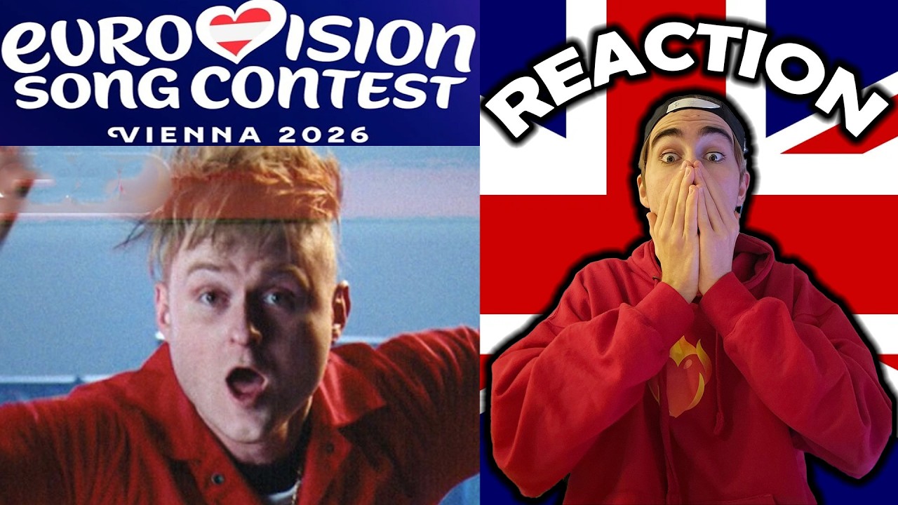 Eurovision 2026 UK - Reaction - Look Mum No Computer - Eins Zwei Drei