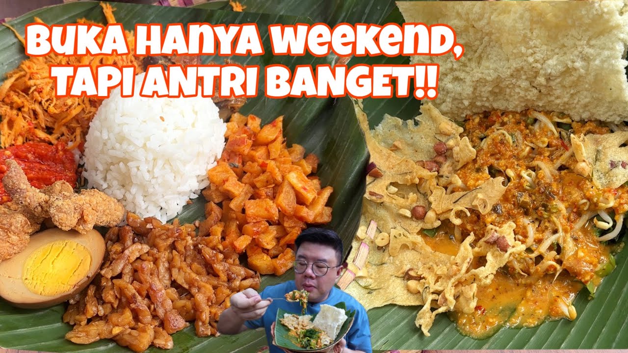 BIKIN HEBOH 1 BSD!! RUMAH MAKAN VIRAL DI POJOKAN BSD.. BERASA MAKAN DI KEBUN