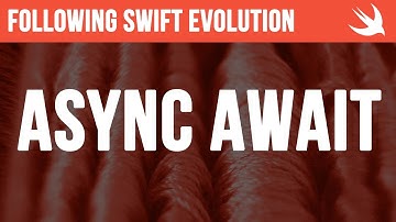 First look at async await - #Swift #Concurrency