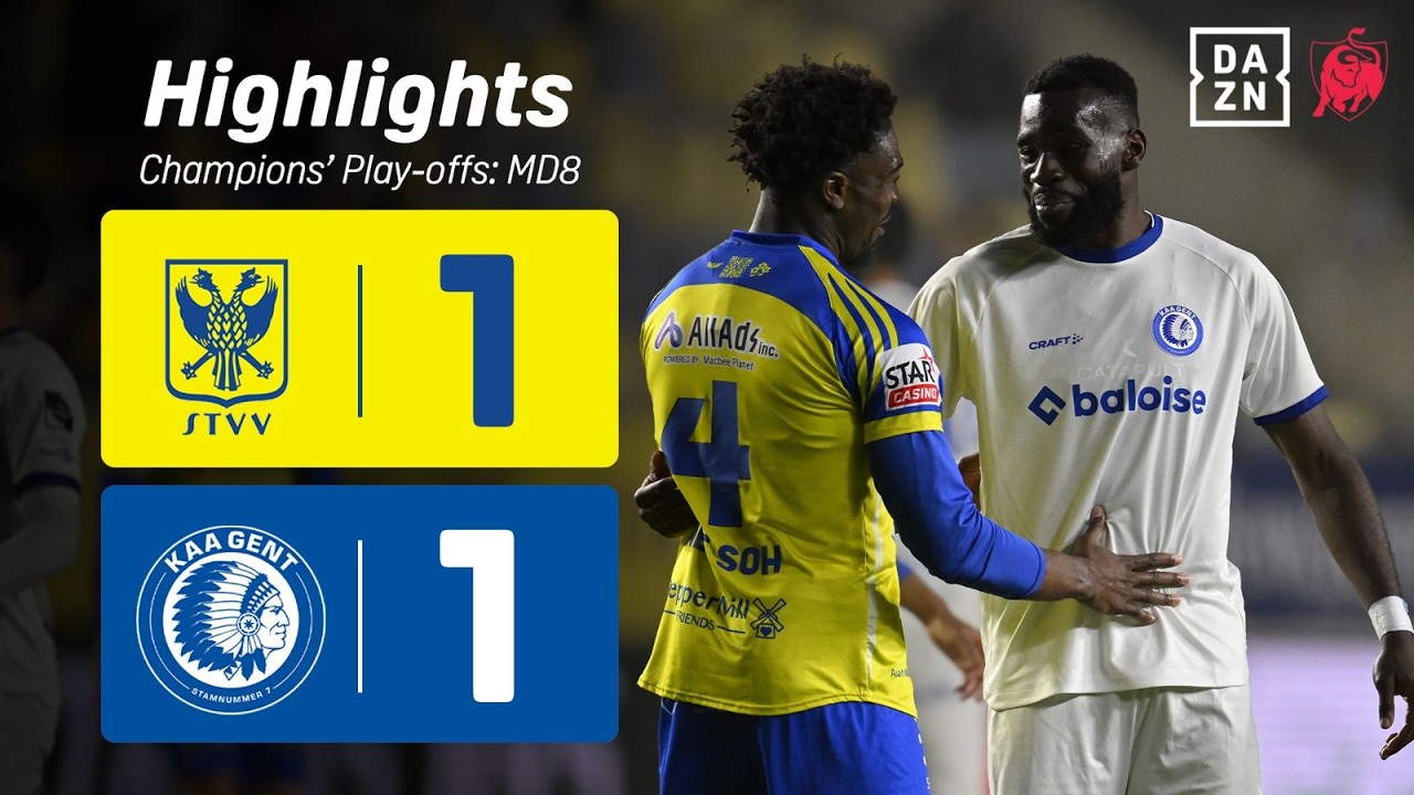 La Gantoise laisse filer la victoire. ⚖️😟 | STVV - KAA Gent