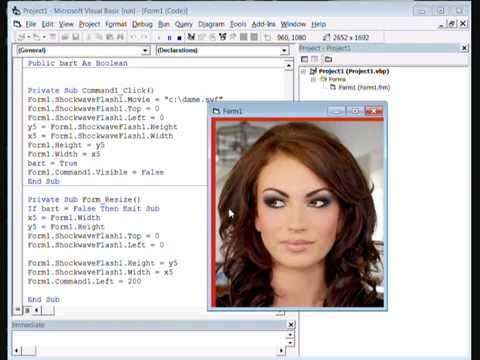 Flash.ocx error in vb6 solved
