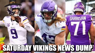 Minnesota Vikings News Dump (11.1.2025) | Happy McVember! AVG to Play Sunday. OT Optimism