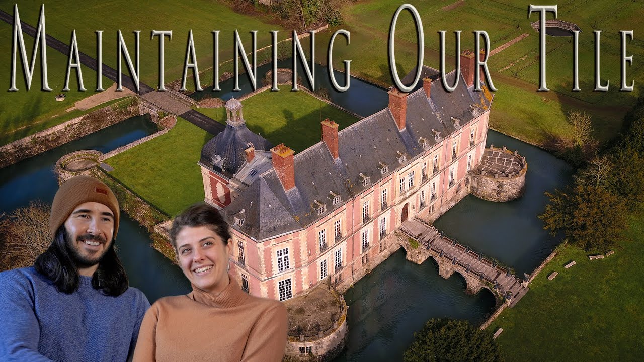 Maintaining Our Vintage Chateau Tiles And Marble French Chateau DIY