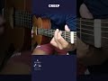Creep #shorts #guitar #guitartutorial #guitarlesson #radiohead