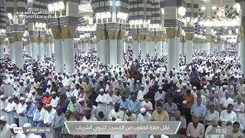 تلاوة عطرة للشيخ #عبدالمحسن_القاسم من #سورة_البينة  في صلاة المغرب من المسجد النبوي 8 صفر 1446هـ