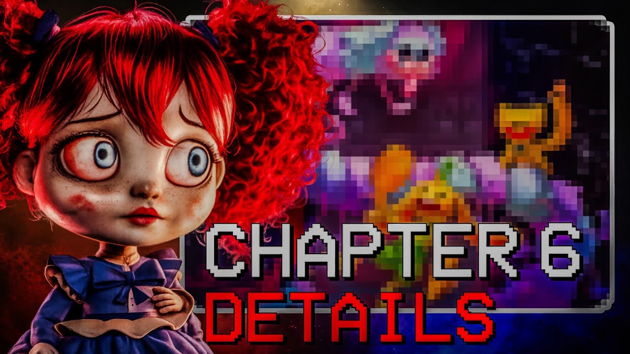 Poppy6 POPPY PLAYTIME CHAPTER 6: THE DARK SECRETS BEHIND THE NEW ART - YouTube