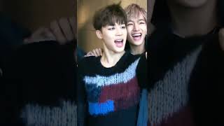 bts Vmin both smile so cute