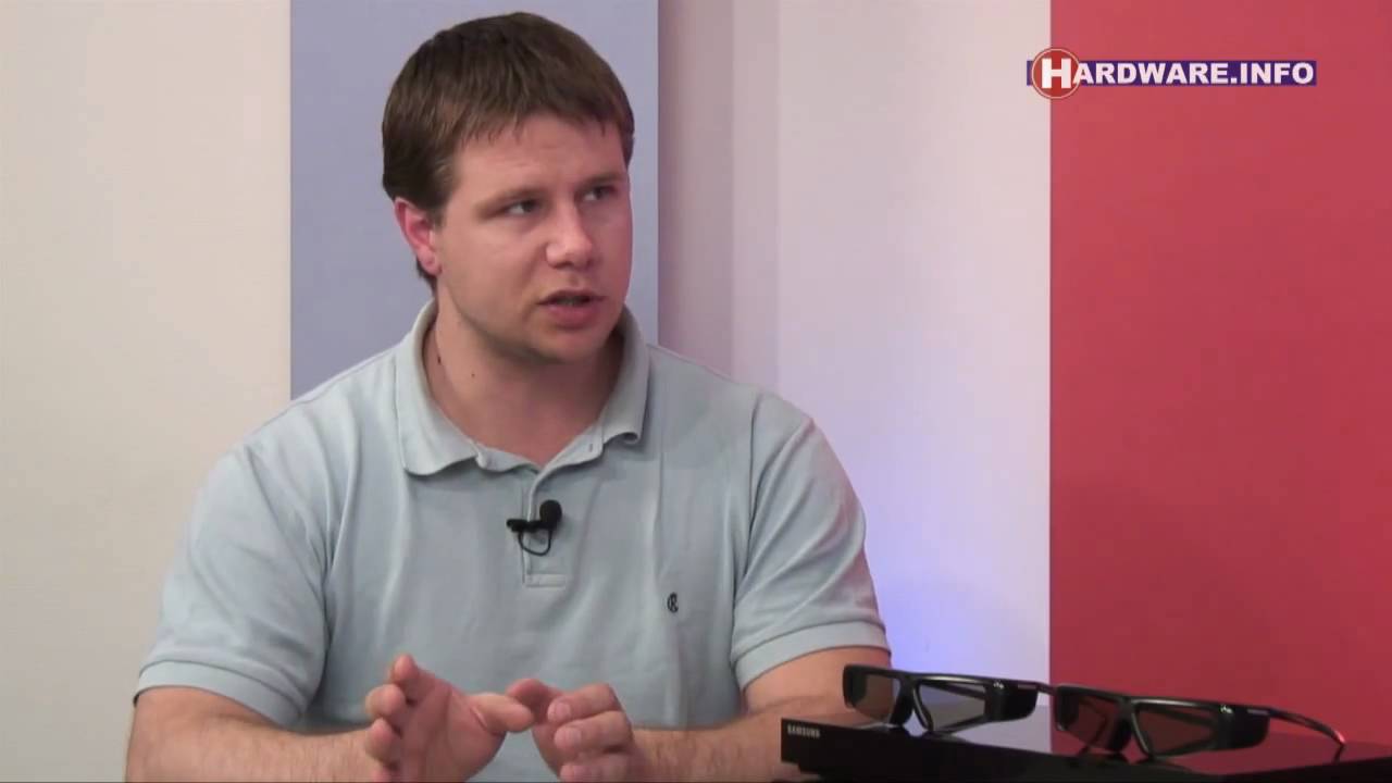 Hardware.Info TV 179 deel 3/3 Samsung UE46C7700 3D TV test YouTube