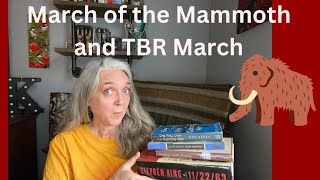 My mammoth and other TBR for March