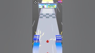 Jelly Run 2048 Infinity Game Cube Android IOS walktrogh #gameplay #trending #anirok #short #jelly