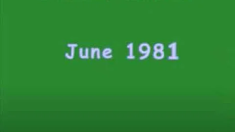Starfall Calendar: June 1981 Title Card.