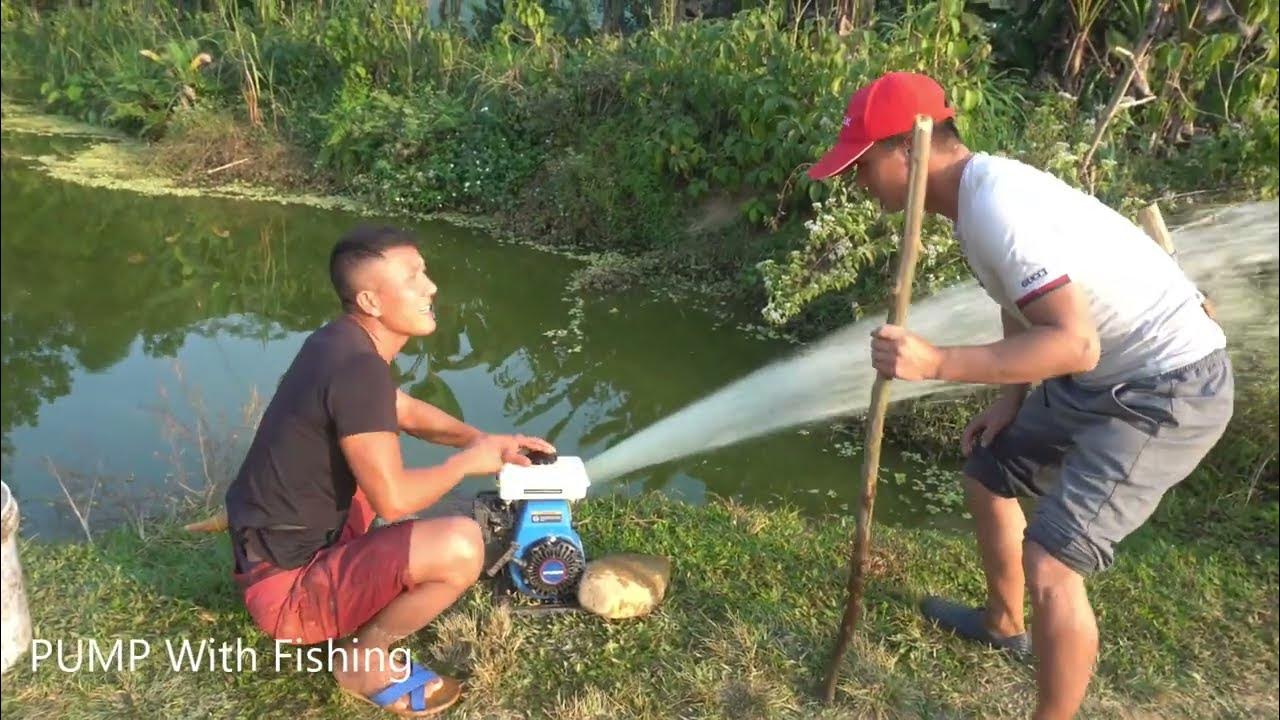 Wild Fishing Pump Exciting, Unique Use Two Large Capacity Pump Catch