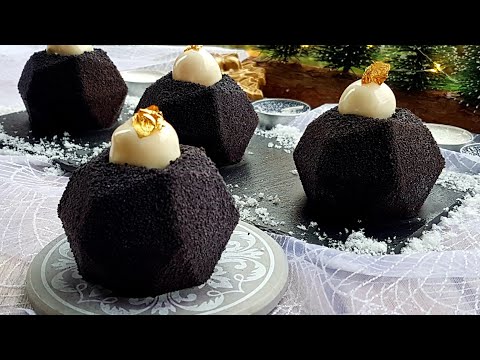 entremets cosmosكاطو فرنسي بالشوكو-كراميل البرتقال و الفانيلا بتقنيات لي شيف و نصائح مهمة لنجاحهم