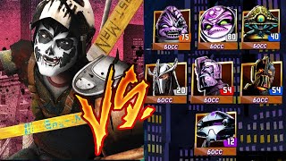КЕЙСИ ниндзя Легенды видео на андроид TMNT Legends, джонс против боссов в игре черепашки.