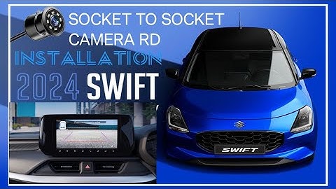 New Swift 2024 camera installation #swift2024 #swift2024newmodel