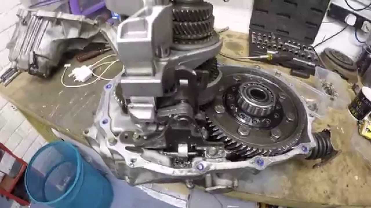 Blown Gearbox Mainshaft Pinion And Diff Crown From K11 Turbo Micra 