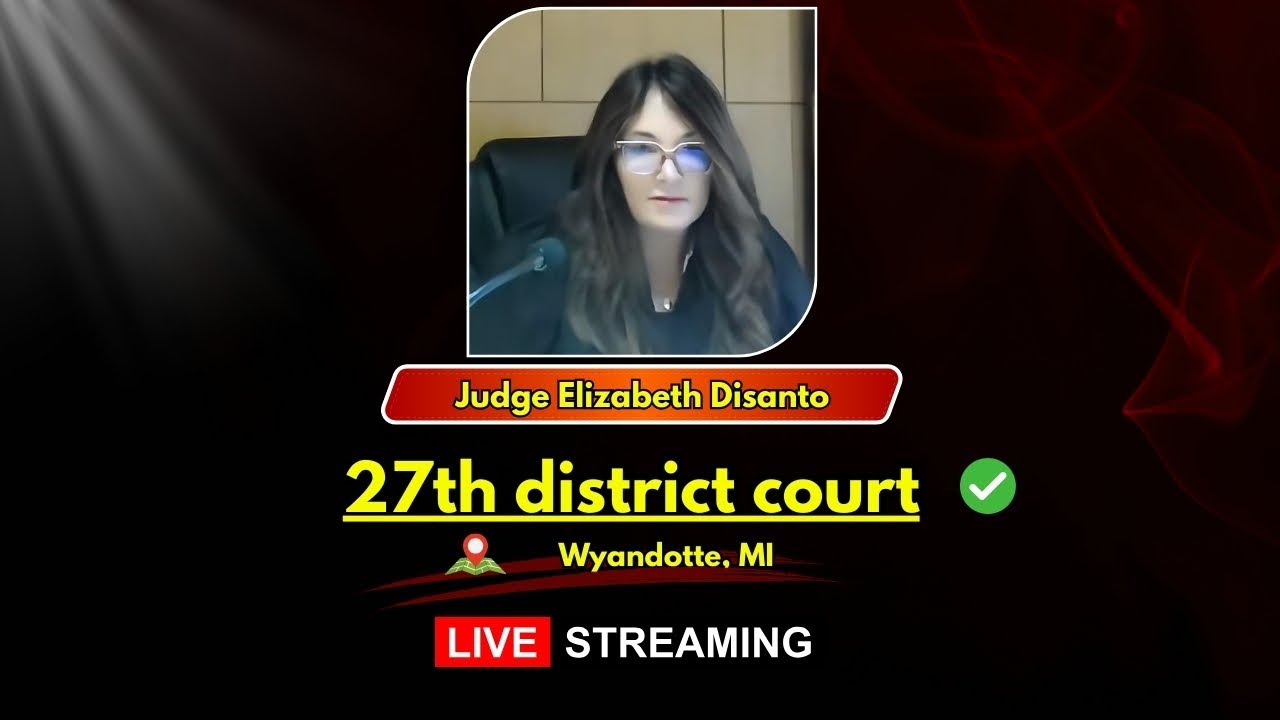 Judge elizabeth disanto Court Live | 27th district court live | Judge elizabeth Disanto Live